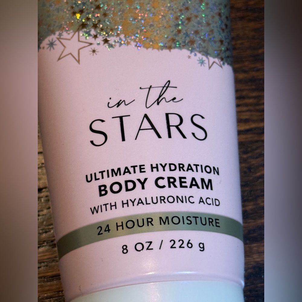 Bath & Body Works In The Stars Body Cream - Green & Pink - Picture 2 of 6